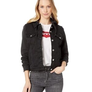 Levi’s ORIGINAL Black TRUCKER JACKET Sz XS